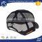 Hot Selling High Quality 2d Embroidery Black Trucker Mesh Hats and Caps