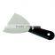 supply plastic putty knife with rubber handle