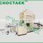 Full-automatically aluminium foil container three-ways stacker