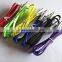 colorful DC3.5 flat braid metal audio cable