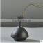 2016 Iron Glazed Ceramic Black Metal Flower Vase for Home Decoration Centerpiece