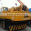 great china produced used XCMG 50t hydraulic truck crane in shanghai