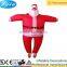 DJ-CO-120 Adult Chub Santa Inflatable Blow Up Color Full Body Christmas Costume Jumpsuit