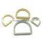 Wholesale Different Size Zinc Alloy Flat d Ring for Bag Strap 20mm 25mm 30mm 38mm Quality Choice