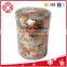 2016 wholesale pvc tube packing PET Christmas tinsel garland for tree decoration