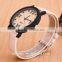 Wooden Style women men watches fashion wristwatches leather strap quartz watches analog quartz clocks