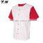 Custom wholesale youth stripe baseball jersey