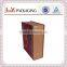 Luxury quality factory price wine box packaging wood gift boxes wholesale