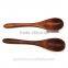 Vintage Slim Wooden Spoon Soup Coffee Spoon Tableware Food Serving Spoon