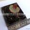 Quality Big Orgonite Black Tourmaline Pyramid With Flower Of Life Symbol With Crystal Point | Healing Pyramid