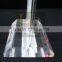Acrylic material A5 size clear acrylic menu holder, table stand menu holder