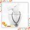 Wholesale Alibaba Fashion Jewelry Black Leather magisterial Lion Pendant changeable Necklace