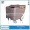110L Plastic Ice Cool Carts, Ice Storage Carts for Cooling
