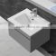 bathroom furniture solid surface integrated bathroom sink