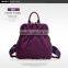 2016 new design backpack fashon lady nylon backpack multicolor nice backpack