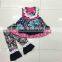 2016 newly made girls ruffle clothing remake summer girls boutique outfits