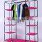 Modern Bedroom Steel Wardrobe, Single Clothing Storage Wardrobe