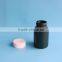 Factory sale HDPE clear empty plastic medicine capsule pill bottle