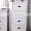 Modern Wood 4 Drawer Chest of Drawers Bedroom Table