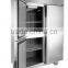 Shentop STCD-LFD104 Air-cooled vertical kitchen refrigerator Four door stainless steel freezer Single temperature chiller                        
                                                Quality Choice