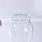hot sale new design hand made travel pyrex glass water bottle with colorful pp lid