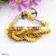 Vintage Braided Nylon Rope Anchor Charm Bracelet For Wholesale