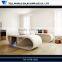 TW high glossy white modern workbench marble office desk