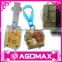 Low cost business gift durable plastic golf bag tag