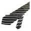 New Arrival Formal Business Edition Polyester Silk Striped Ties For Men