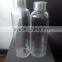 Enviromental Friendly Fashion Portable Travel 500ml High Borosilicate Glass Bottle With Cover