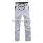 Men Fashion Causal Cotton Pants Solid Color Trousers Man Breathable Straight Plus Size Pants Tether Closed Lapel Sweatpants