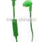 Colorful bluetooth /wireless earphone high end sound earbuds Build-in microphone earphone for listening music calling phone
