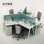 2016 New Design 120 Degree Design 3 Person Office Workstation