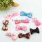 cheap & fashion ribbon hair bows for grils