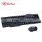 2.4GHz wireless keyboard and mouse combos laptop