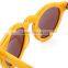 Brown G2517A Unique Retro Sunglasses For Women