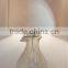 high quality round base glass desk lamp with cylinder glass lamp stand and white cylinder fabric shade for home lighting CE SAA