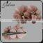 Spotty Polka Dot Summery Pastel Flower Hair Clips Grip Accessory Bridal Prom FHDCA0007