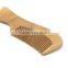 Handle With Wooden Beard Hair Comb