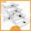 ATI Supplier Factory Wholesale Assemble Product Riser Acrylic Cosmetic Display Rack