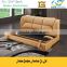 New Modern design PU/PVC leather three seat sofa bed with storage, sofa cum bed design