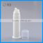 Transparent color 100g Empty plastic airless pump toothpaste bottle