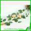 Plastic artificial flowers vine