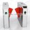 waist high gate flap barrier/ bi-directional swing turnstile/Ticket Counter Machine