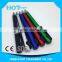spray paint colored barrel, wide chrome ring with black big clip,twist pen