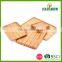 China suppliers bamboo wooden food plate,home decoration rectangle dinner plate,hotel used dinner plates wholesale