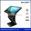 Supermarket Equipment 42/46/55/65 inch Android Tablet Desk Horizontal Standing Kiosk