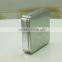 plain white/silver tin metal box tin can