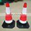 75CM RUBBER MADE REFLECTIVE TRAFFIC CONE