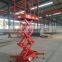 Electric power indoor hydraulic manual scissors lift